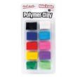 Mont Marte Polymer Clay 10Pcs Asstd