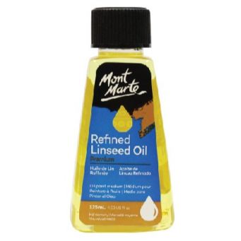Mont Marte Refined Linseed Oil 125Ml