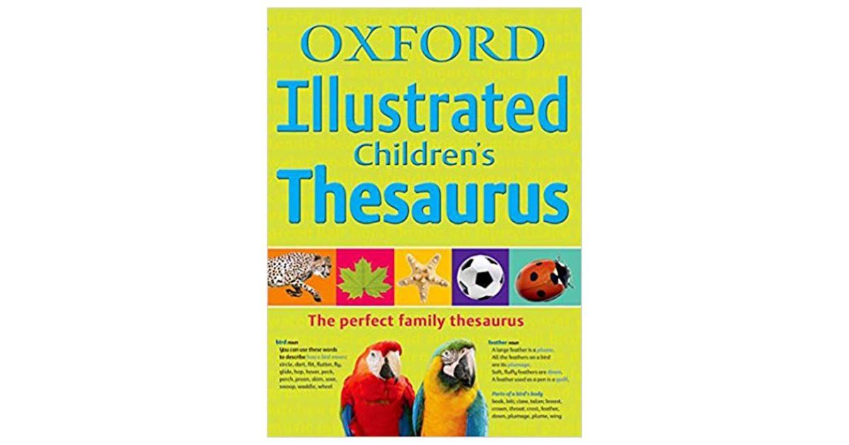 oxford illustrated children's dictionary and thesaurus sandhai.ae
