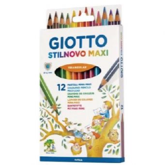 Giotto Color Pencil 12Clr