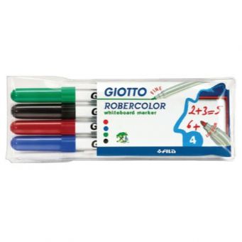 Giotto White Board Marker 4 Color Set