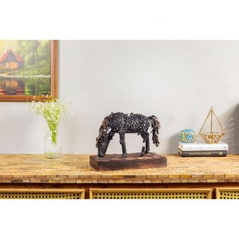 Elegant Stallion Art Statue