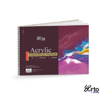 Arto Spiral Acrylic Pad 360G 12Sht