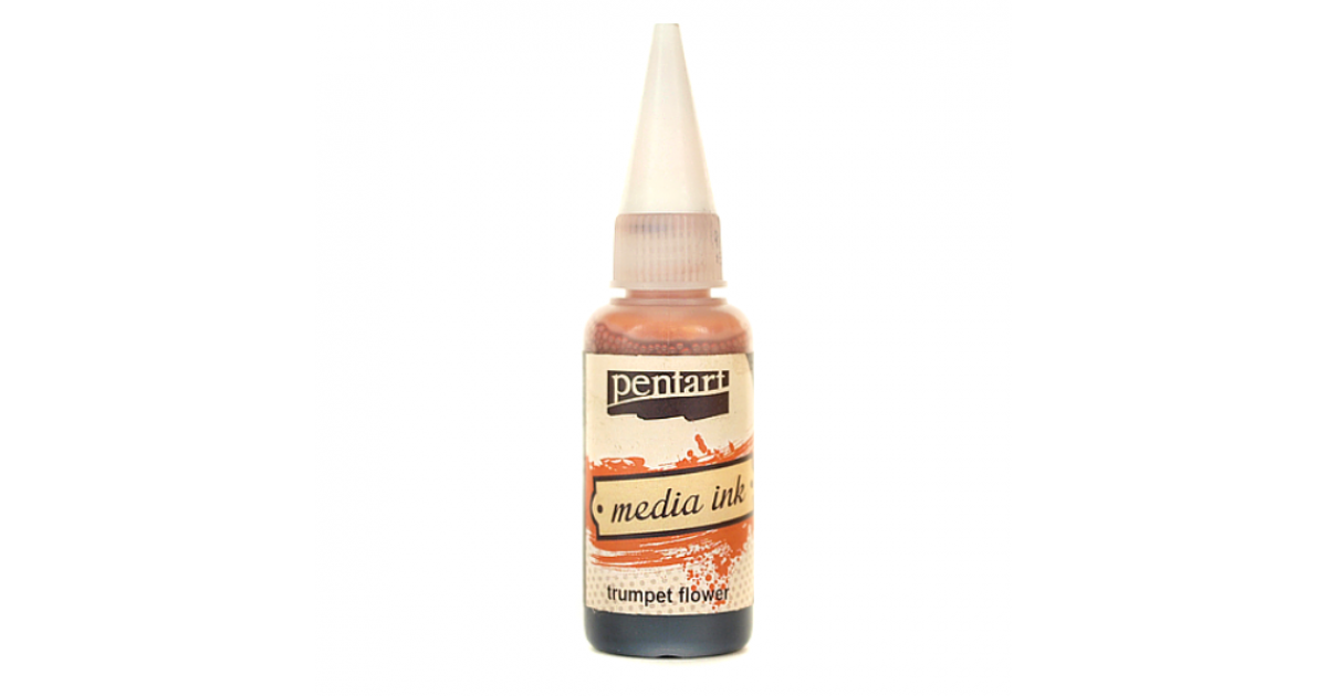 Pentart media ink trumpet flower 20ml | sandhai.ae