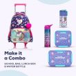 Set of 3 Trolley School Bag Lunch Bag & Pencil Case 