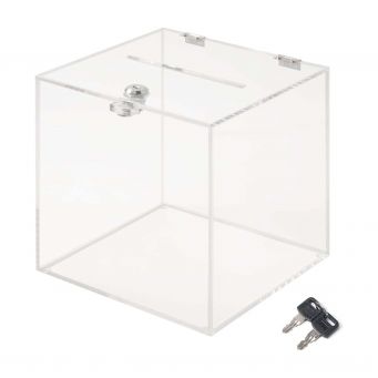 Acrylic Tips Box with Lock