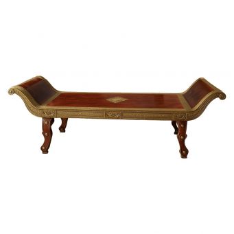 Elegant Rosewood Diwan Cot