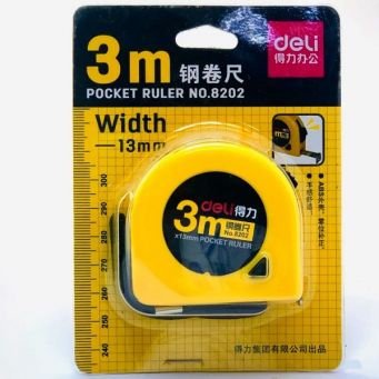 Deli Tape Measure 3 Meter