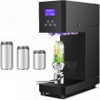 MX-01 can sealer machine for plastic and aluminum beverage cans used in juice shops and cafes