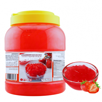 iBubble Strawberry Nata De Coco 2.5L