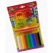 Kid Art Modeling Clay 12cols + Tools