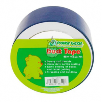 Polar Bear Premium Duct Tape - Blue color