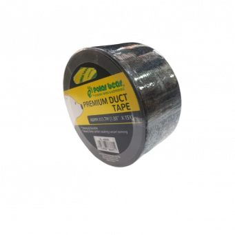 Polar Bear Premium Duct Tape - Black color