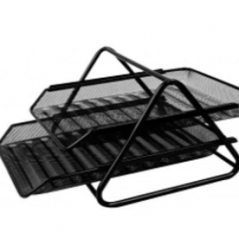 Metal Mesh Tray 2-Tier