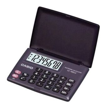 Casio LC-160LV-BK Pocket Calculator
