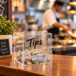 Tip Box in a Cozy Caf&eacute;