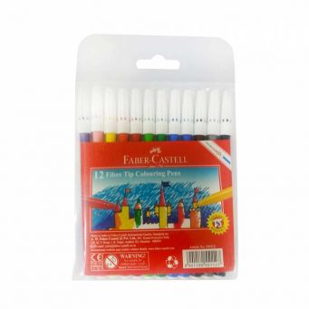 Faber Castell 12 Fiber Tip Sketch Pen