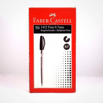 Faber-Castell 0.7 Mm Ball Point Pen Black