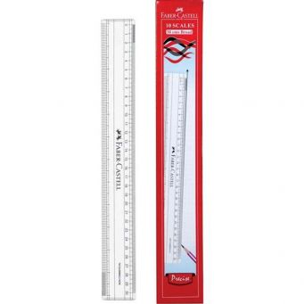 Faber Castell 30cm Rulers Transparent