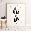 All Play All Day Wall Art Print