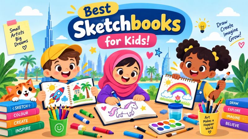 കുട്ടികൾക്കും യുവ കലാകാരന്മാർക്കുമുള്ള മികച്ച സ്കെച്ച്ബുക്കുകൾ യുഎഇ