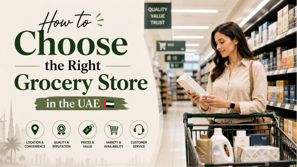 How to Choose the Right Grocery Store in the UAE