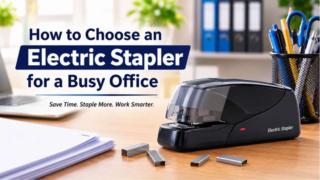 How to Choose an Electric Stapler for a Busy Office