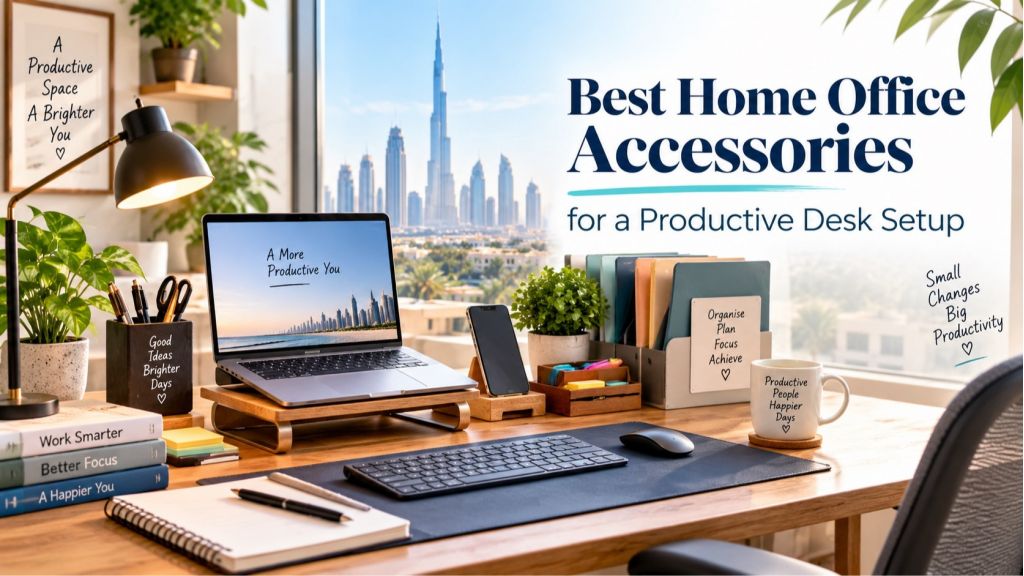 Best Home Office Accessories for a Productive Desk Setup